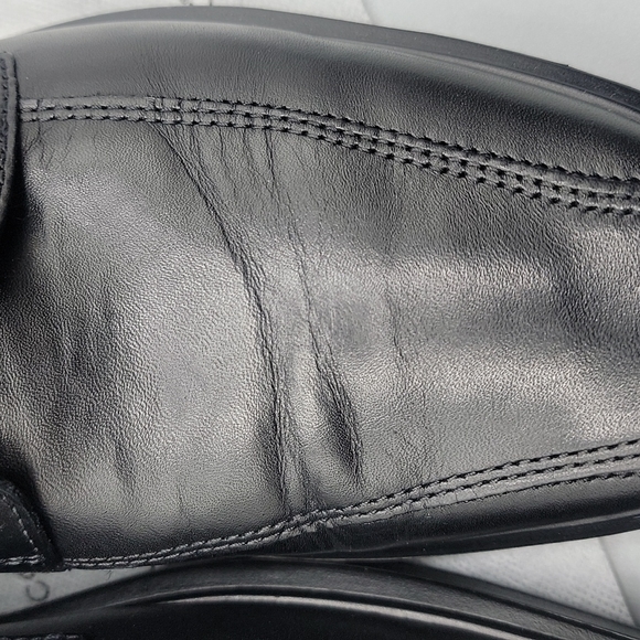 NWOb Ecco Helsinki Tie in Black 45 - Picture 16 of 16